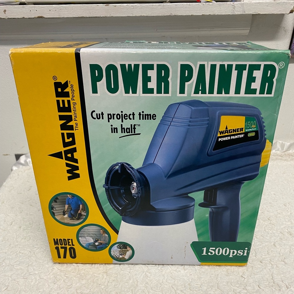 Wagner power painter sprayer Model 170 and 1500 psi